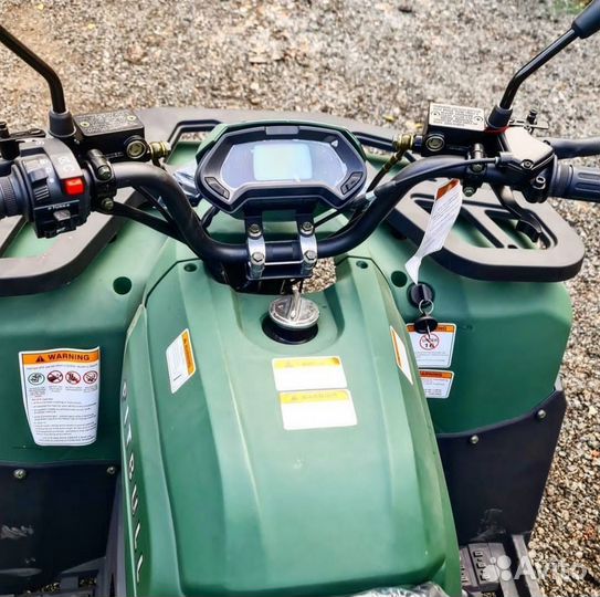 Квадроцикл Pitbull Monster 300 черно-зеленый