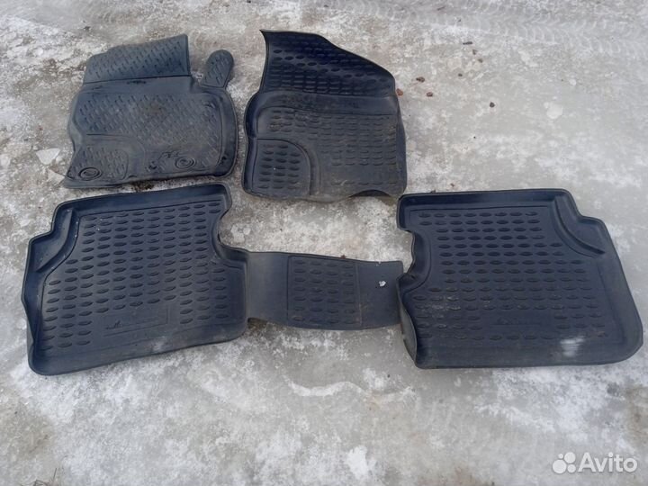 Коврики салона резиновые