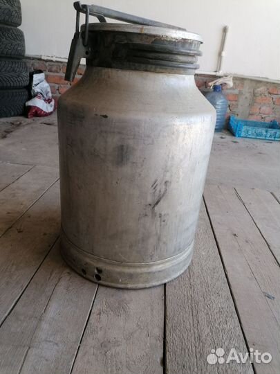 Фляга алюминиевая бу 40л