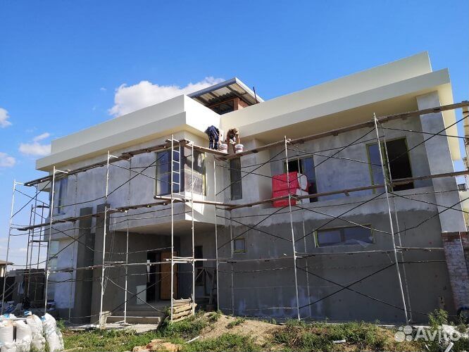 Фасадные работа под ключ