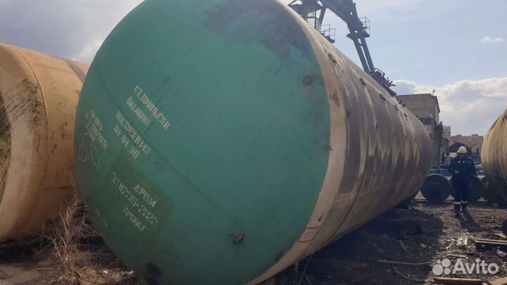 Жд 86 куб цистерна 75 м3 емкость бочка 50 пожарный