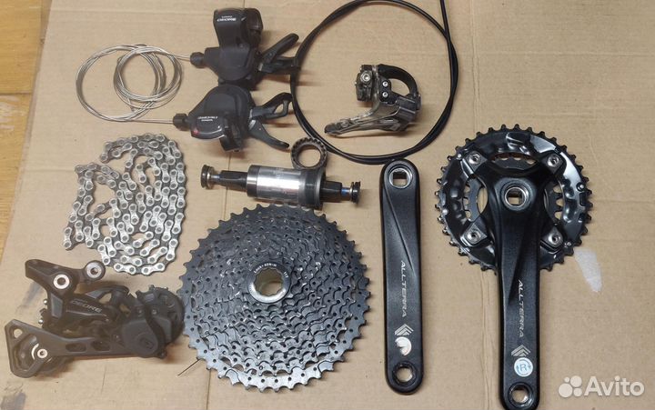 Группсет shimano deore m6000 2x10