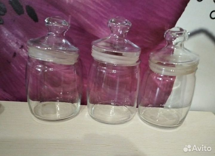 Банки стеклянные