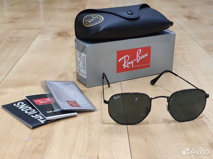 Очки новые Ray Ban Hexagonal rb3548, оригинал