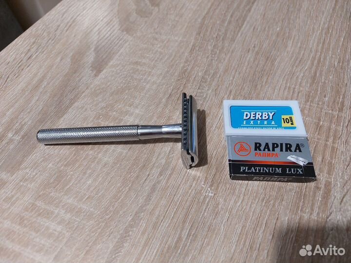 Бритва Т-образная хром