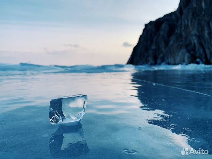 Экскурсия на Ольхон, лед Байкала, один день