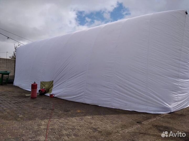 Быстровозводимый модуль. Бескаркасная палатка