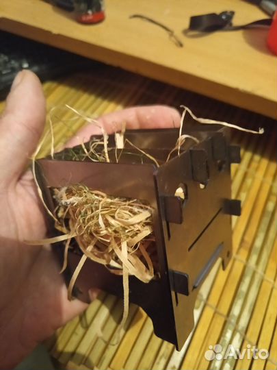 Печка щепочница