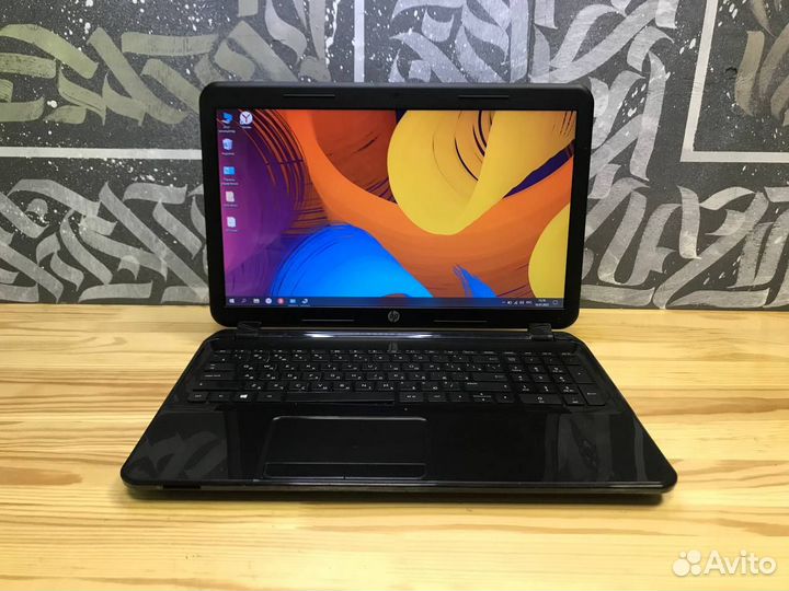 Офисный ноутбук HP на SSD/2видеокарты