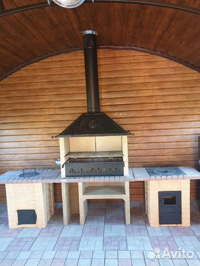 Печь барбекю Царь. Сборка за 20 минут