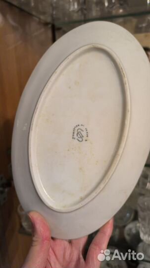 Селедочница фарфор болгария, СССР