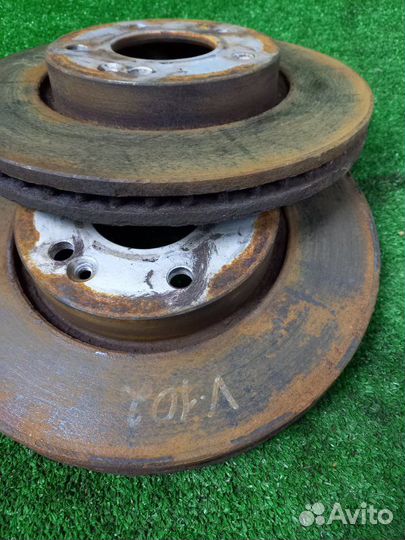 Тормозной диск Kia Ceed ED G4FA 2012