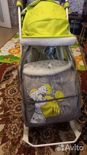 Санки-коляска Nika Disney baby 2