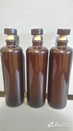 Бутылка Ленинградский завод СССР, банка Cacique