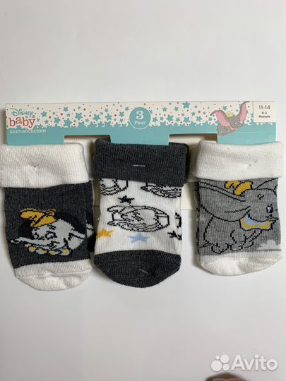 Носки для новорожденных