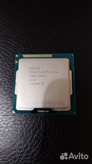 Процессор intel core i5 3570k