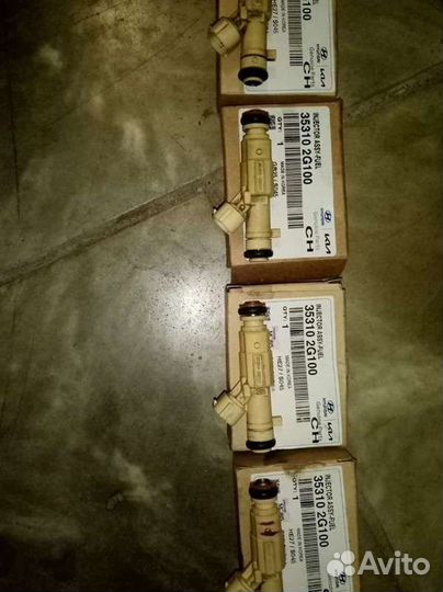 Топливные форсунки на KIA Sportage 3