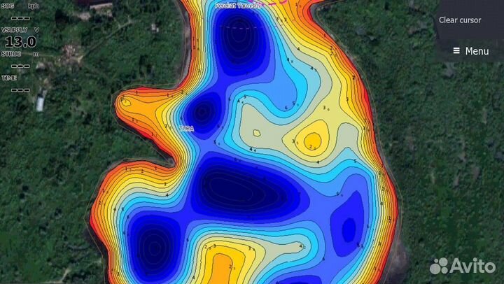 Карты c-map для эхолотов Lowrance