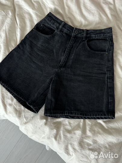 Черные шорты бермуды befree