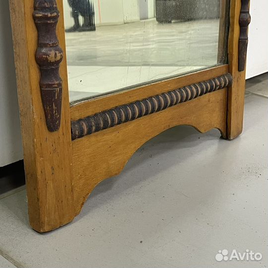 Зеркало Настенное Деревянное Старинное Рама СССР
