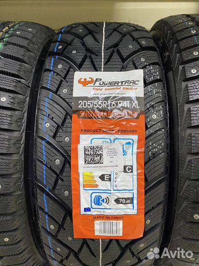 Powertrac Snow March Stud 205/55 R16