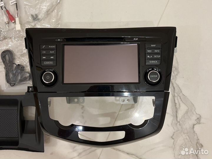 Штатная магнитола на nissan x trail т32