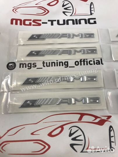 Шильдик на Mercedes s AMG