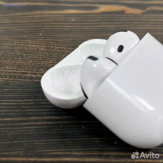 Наушники Airpods 4 с шумоподавлением