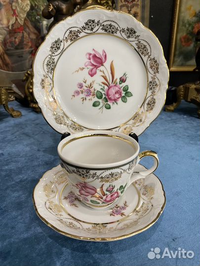 Винтажное чайное трио Mitterteich Германия