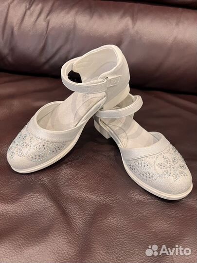 Туфли праздничные для девочек 32 размер