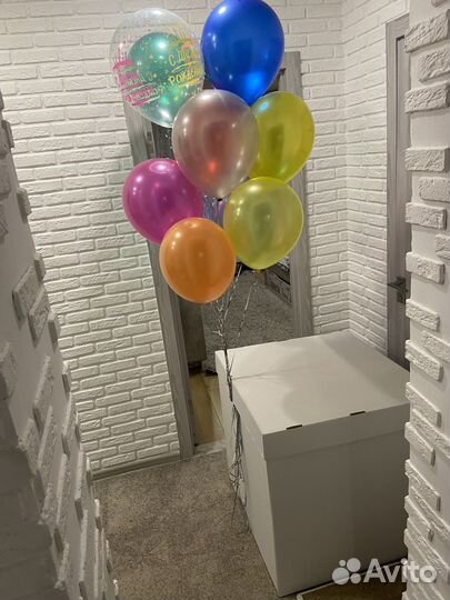 Коробка для шаров или подарка