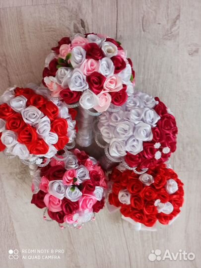 Свадебный букет дублер