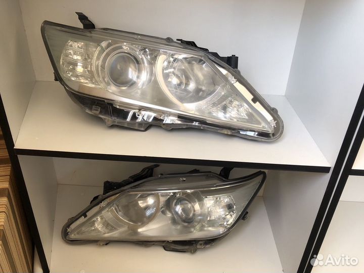 Фары (галоген) Toyota Camry V50 (ю/у, оригинал)