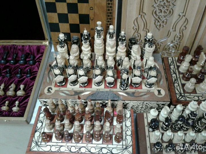 Шахматы, нарды, иконы