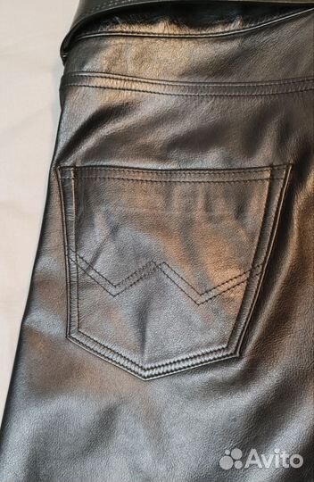 Брюки натуральная кожа 48 50