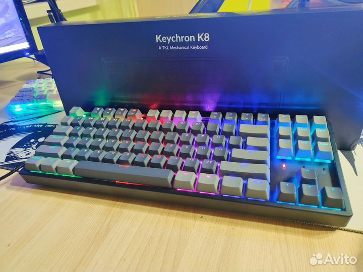 Механическая клавиатура беспроводная keychron k8