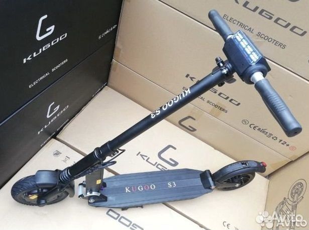 Электросамокат, подходящий Детям и Взрослым. Kugoo