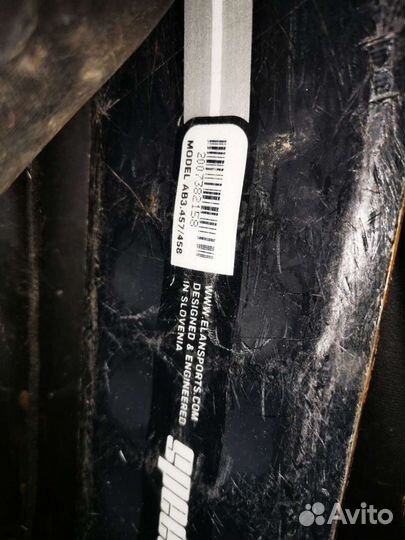 Лыжи elan, ботинки fischer, чехлы