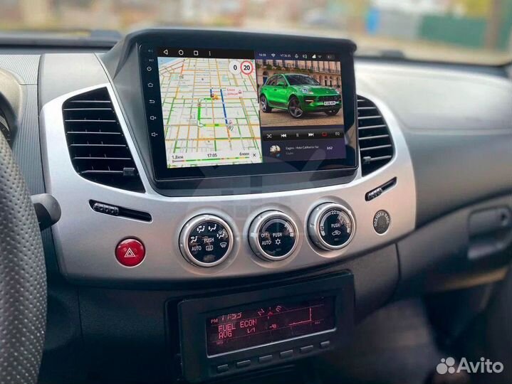 Магнитола android 4.32 Mitsubishi Pajero sport 2