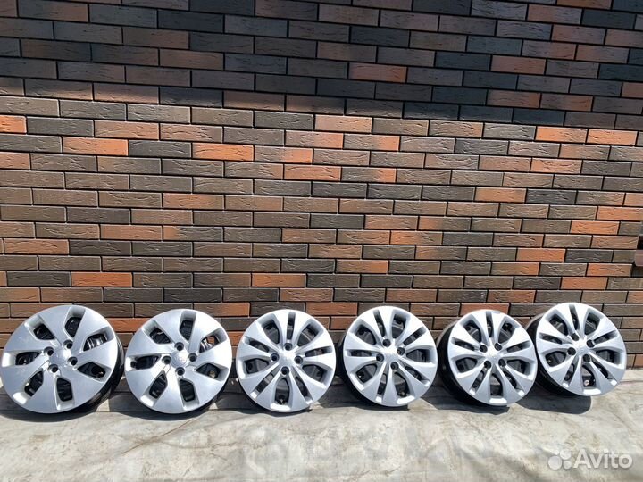 Штампованные оригильные диски kia rio 3,4