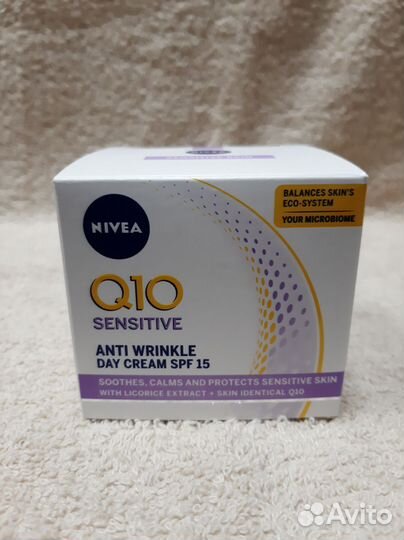 Nivea Q10 Sensitive Anti Wrinkle Day Cream