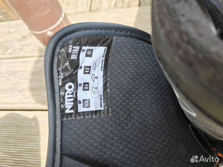 Сноубордические ботинки nitro