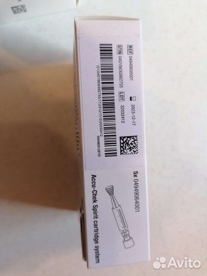 Картриджи для помпы Акку Чек