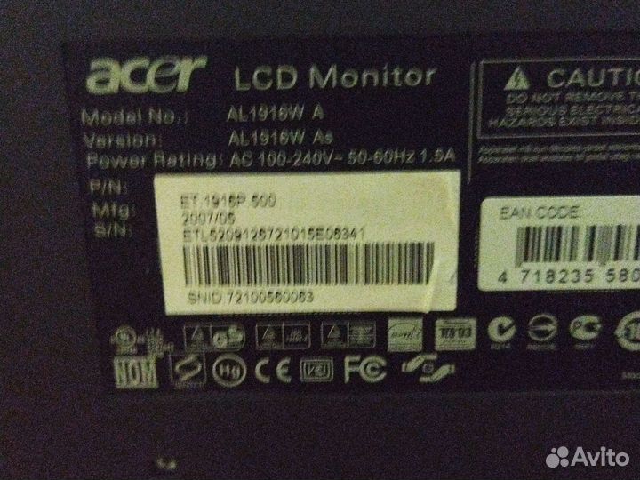 Монитор Acer