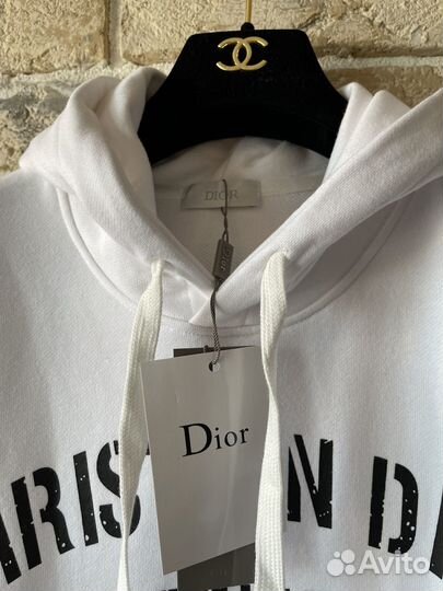 Толстовка белая женская Dior