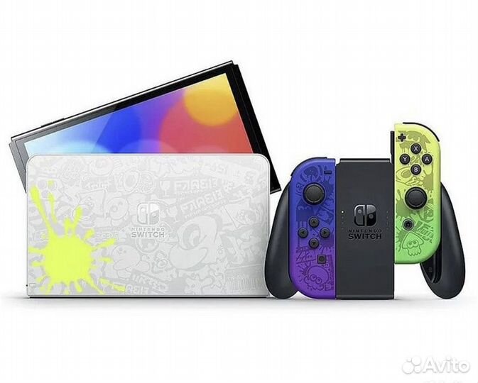 Игравая приставка Nintendo Switch Oled Splatoon3