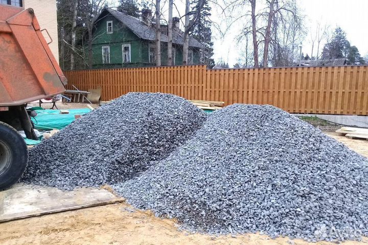 Щебень гранитный 20 40 доставка вовремя
