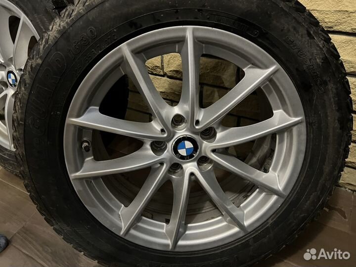 Диски с резиной r17 BMW G30 618 style оригинальные