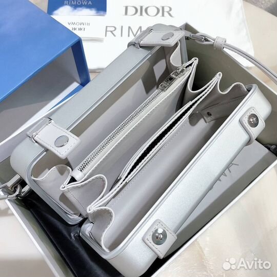 Мужская сумка алюминая от бренда Dior