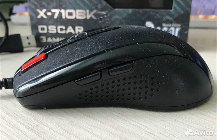 Игровая мышь A4tech X-710BK черная